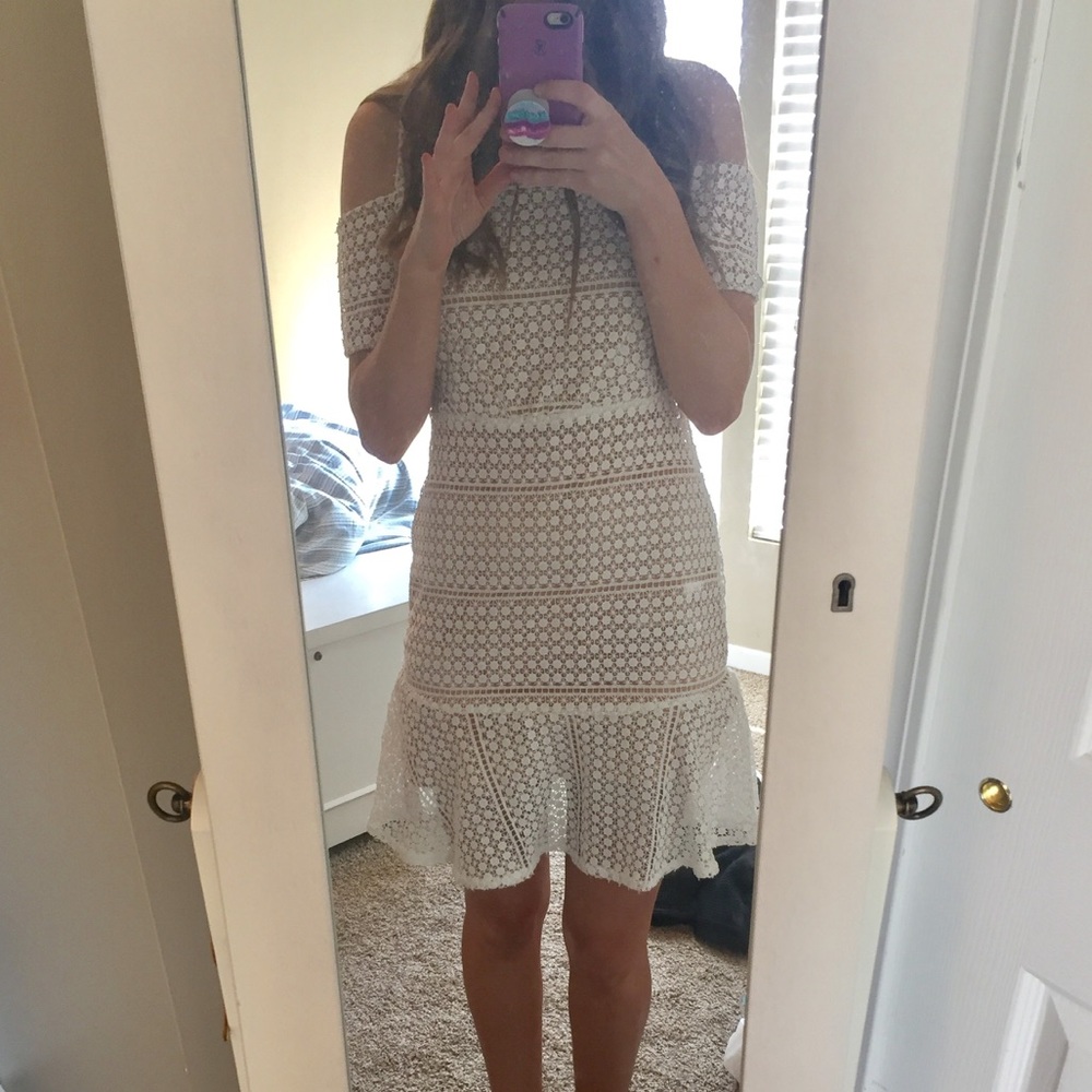 White dress